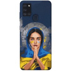 TPU чохол Demsky Faith in Ukraine 7 для Samsung Galaxy A21s