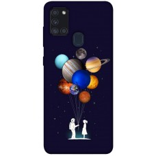 TPU чохол Demsky Галактика для Samsung Galaxy A21s