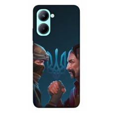 TPU чохол Demsky ЗСУ style 4 для Realme C33