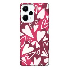 TPU чехол Demsky Hearty atmosphere для Xiaomi Poco F5 Pro