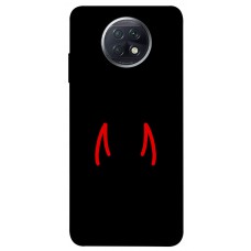 TPU чохол Demsky Red horns для Xiaomi Redmi Note 9 5G / Note 9T
