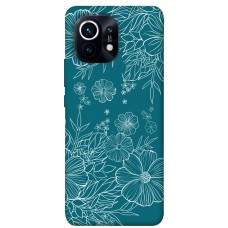 TPU чехол Demsky Botanical illustration для Xiaomi Mi 11