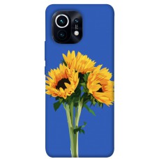 TPU чехол Demsky Bouquet of sunflowers для Xiaomi Mi 11