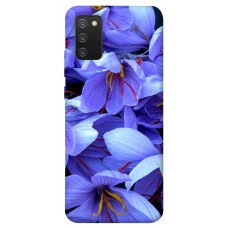TPU чохол Demsky Фиолетовый сад для Samsung Galaxy A02s