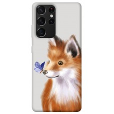 TPU чохол Demsky Funny fox для Samsung Galaxy S21 Ultra