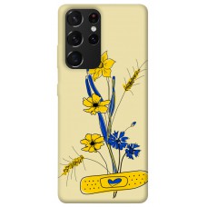 TPU чохол Demsky Українські квіточки для Samsung Galaxy S21 Ultra