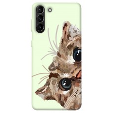 TPU чехол Demsky Cat muzzle для Samsung Galaxy S21+