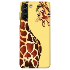 TPU чехол Demsky Cool giraffe для Samsung Galaxy S21+