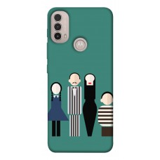 TPU чехол Demsky Wednesday Art style 5 для Motorola Moto E40