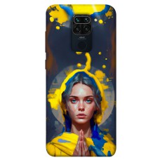 TPU чехол Demsky Lady style 3 для Xiaomi Redmi Note 9 / Redmi 10X