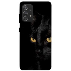 TPU чохол Demsky Черный кот для Samsung Galaxy A72 4G / A72 5G