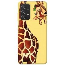 TPU чохол Demsky Cool giraffe для Samsung Galaxy A72 4G / A72 5G