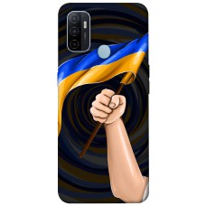 TPU чехол Demsky Флаг для Oppo A53 / A32 / A33