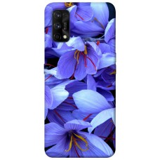 TPU чехол Demsky Фиолетовый сад для Realme 7 Pro