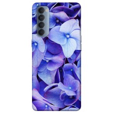 TPU чохол Demsky Гортензия для Oppo Reno 4 Pro