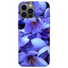 TPU чохол Demsky Фиолетовый сад для Apple iPhone 13 Pro Max (6.7")