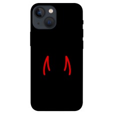 TPU чохол Demsky Red horns для Apple iPhone 13 mini (5.4")