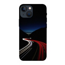 TPU чохол Demsky Красно-белая дорога для Apple iPhone 13 mini (5.4")