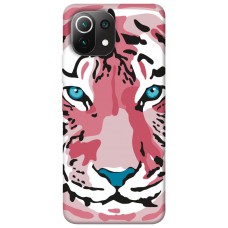 TPU чохол Demsky Pink tiger для Xiaomi Mi 11 Lite