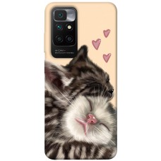 TPU чохол Demsky Cats love для Xiaomi Redmi 10