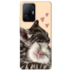 TPU чохол Demsky Cats love для Xiaomi 11T / 11T Pro