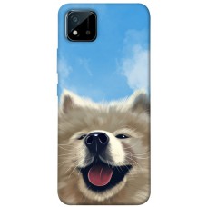 TPU чехол Demsky Samoyed husky для Realme C11 (2021)