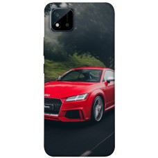 TPU чехол Demsky Red Audi для Realme C11 (2021)