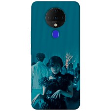 TPU чохол Demsky Wednesday Art style 10 для TECNO Spark 6