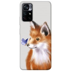 TPU чохол Demsky Funny fox для Xiaomi Poco M4 Pro 5G