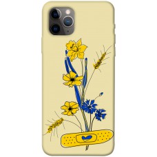 TPU чохол Demsky Українські квіточки для Apple iPhone 11 Pro Max (6.5")
