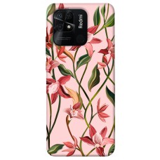 TPU чехол Demsky Floral motifs для Xiaomi Redmi 10C