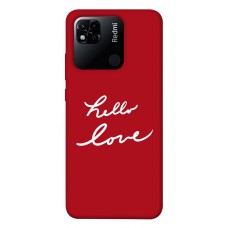 TPU чохол Demsky Hello love для Xiaomi Redmi 10A