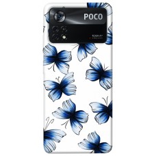 TPU чохол Demsky Tender butterflies для Xiaomi Poco X4 Pro 5G