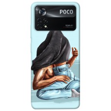 TPU чохол Demsky Страстная парочка для Xiaomi Poco X4 Pro 5G