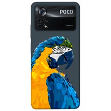 TPU чохол Demsky Попугай для Xiaomi Poco X4 Pro 5G