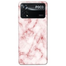 TPU чохол Demsky Розовый мрамор 3 для Xiaomi Poco X4 Pro 5G