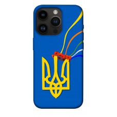 TPU чехол Demsky Квітучий герб для Apple iPhone 14 Pro (6.1")