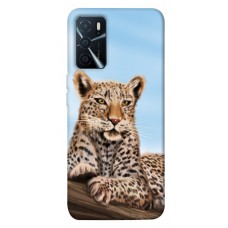 TPU чехол Demsky Proud leopard для Oppo A16s / A16