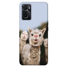 TPU чохол Demsky Funny llamas для Oppo A76 4G