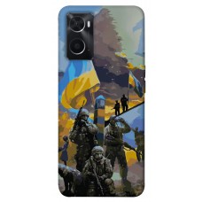 TPU чохол Demsky Faith in Ukraine 3 для Oppo A76 4G