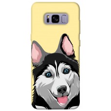 TPU чохол Demsky Husky dog для Samsung G955 Galaxy S8 Plus