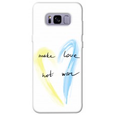 TPU чохол Demsky Make love not war для Samsung G955 Galaxy S8 Plus
