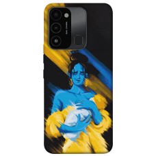 TPU чохол Demsky Faith in Ukraine 5 для TECNO Spark 8C