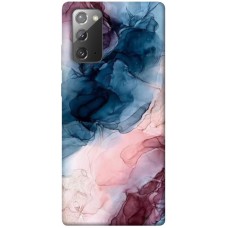 TPU чохол Demsky Розово-голубые разводы для Samsung Galaxy Note 20