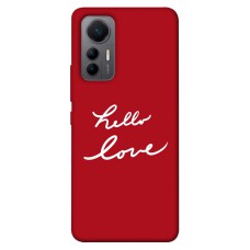 TPU чохол Demsky Hello love для Xiaomi 12 Lite