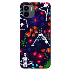 TPU чехол Demsky Yoga skeletons для Xiaomi Redmi A1 / A2