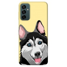 TPU чехол Demsky Husky dog для Samsung Galaxy M13 4G