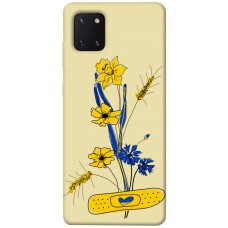 TPU чохол Demsky Українські квіточки для Samsung Galaxy Note 10 Lite (A81)