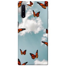 TPU чохол Demsky Summer butterfly для Samsung Galaxy Note 10