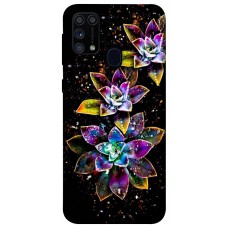 TPU чохол Demsky Цветы для Samsung Galaxy M31